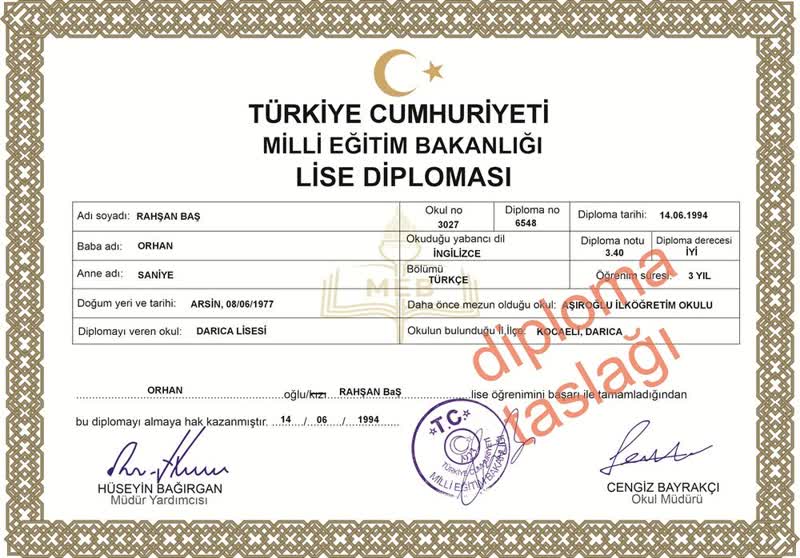 Üniversite Diploma Tasarımı